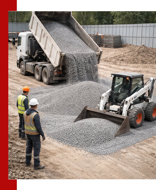 Доставка и продажа гранитного щебня фракции 0-5 в Воткинске