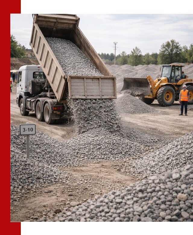 Гранитный щебень фракции 3–10: доставка и продажа в Воткинске