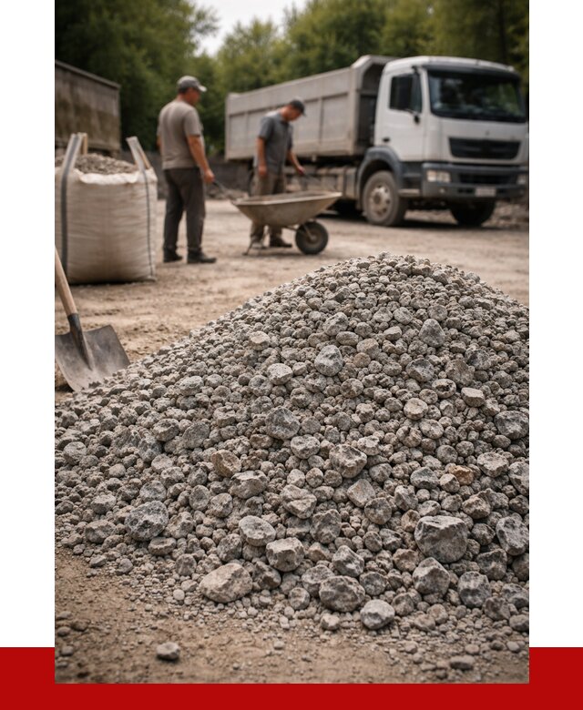 Гранитный щебень фракция 20-40 в Воткинске от 3315 руб. ПРОНЕРУДВтк