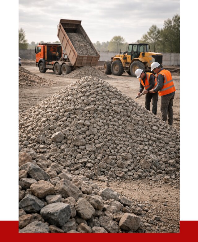 Гранитный щебень фракция 40-70 в Воткинске от 2590 руб ПРОНЕРУДВтк