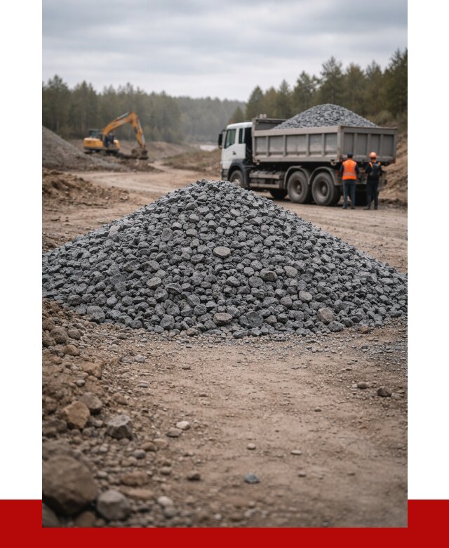 Щебень габбро диабаз фракция 40-70 в Воткинске от 2279 р-ПРОНЕРУДВтк