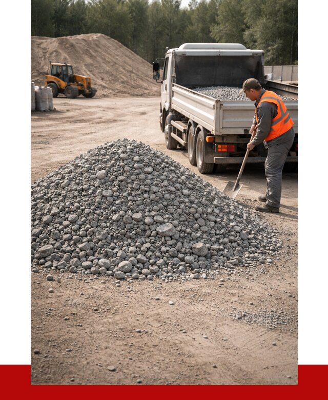 Гравийный щебень фракция 5-10 в Воткинске от 2279 р. | ПРОНЕРУДВтк