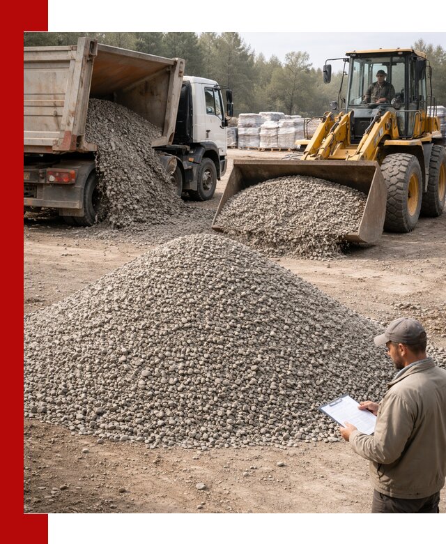 Гравийный щебень фракция 5–10 с доставкой в Воткинске