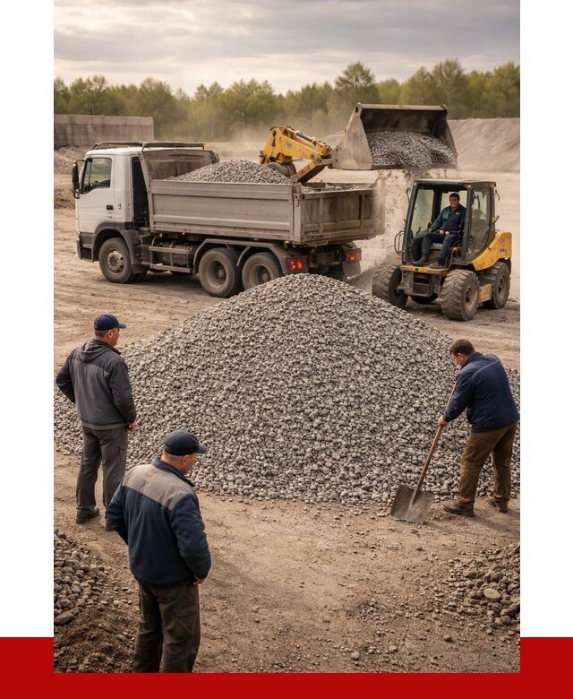 Гравийный щебень фракция 5-20 в Воткинске от 2486 р. ПРОНЕРУДВтк