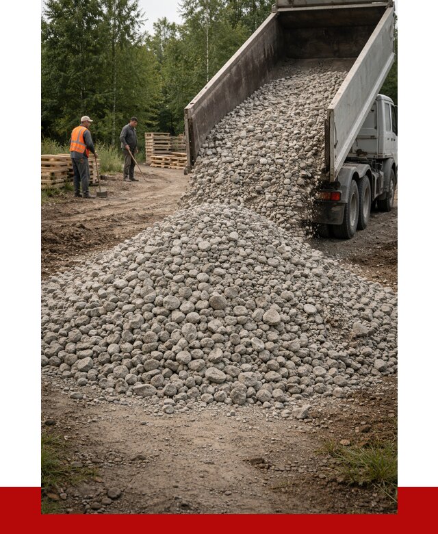 гравийный щебень фракция 70-120 в Воткинске от 2538 р. ПРОНЕРУДВтк