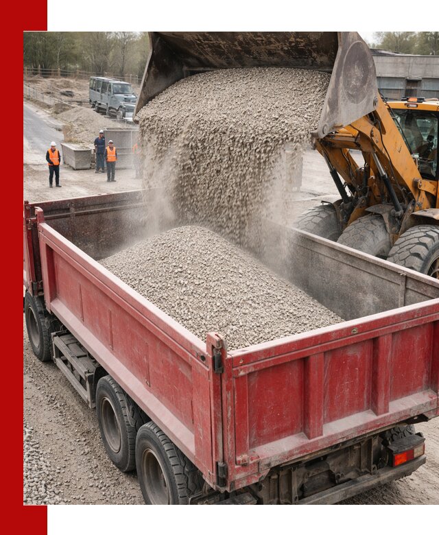 Купить известняковый щебень фракции 0-5 с доставкой в Воткинске