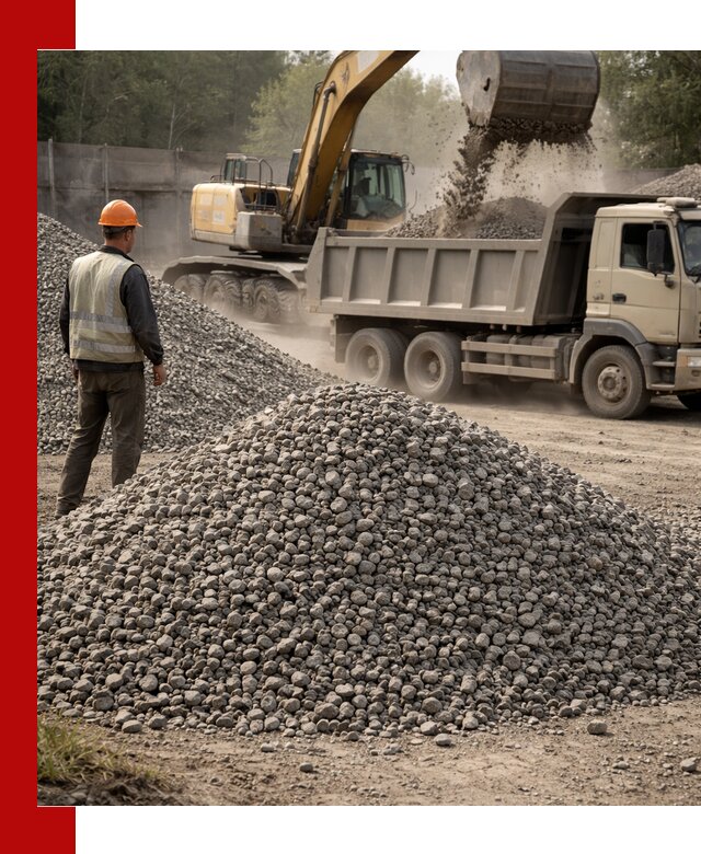 Шлаковый щебень фракция 5-20 с доставкой в Воткинске
