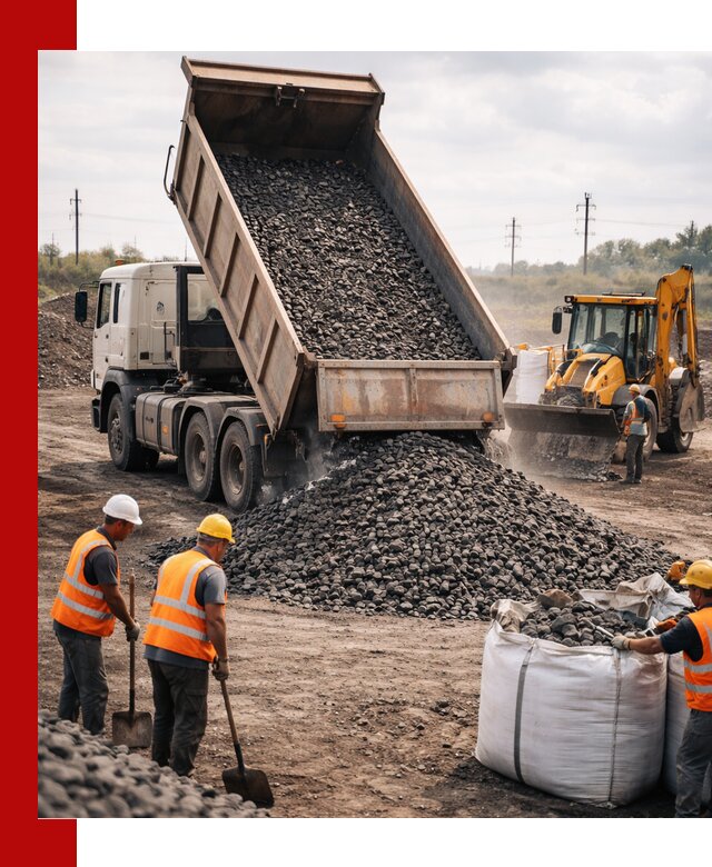 Шлаковый щебень фракция 40-70 с доставкой в Воткинске