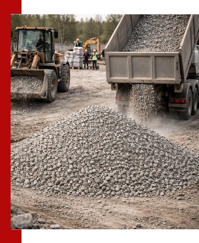 Вторичный щебень фракции 5-20 в Воткинске — доставка и продажа крупнотоннажно