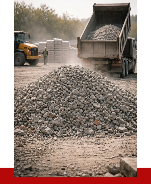 Вторичный щебень фракция 70-150 в Воткинске от 1450 р. | ПРОНЕРУДВтк