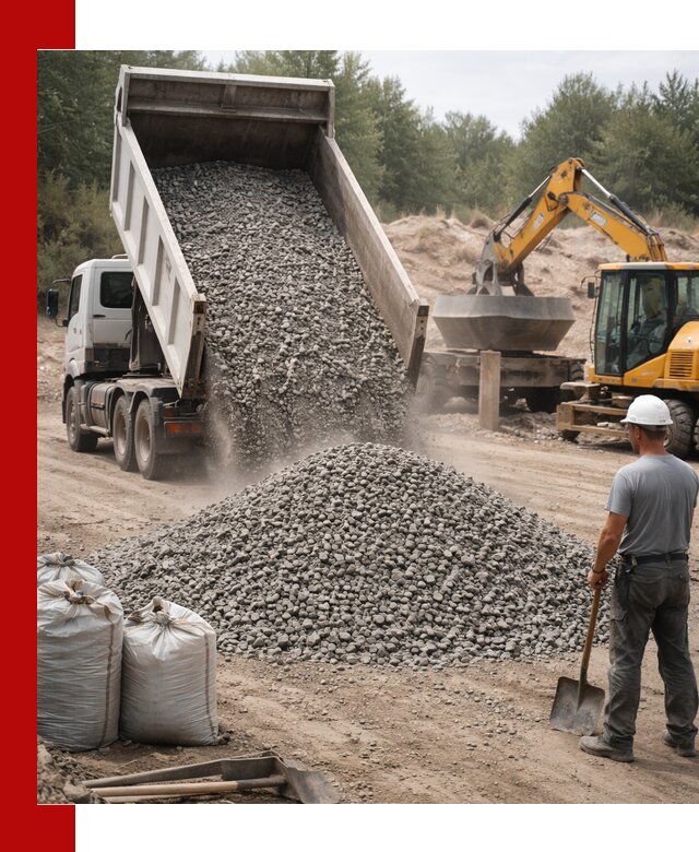 Доставка и продажа бетонного щебня в Воткинске