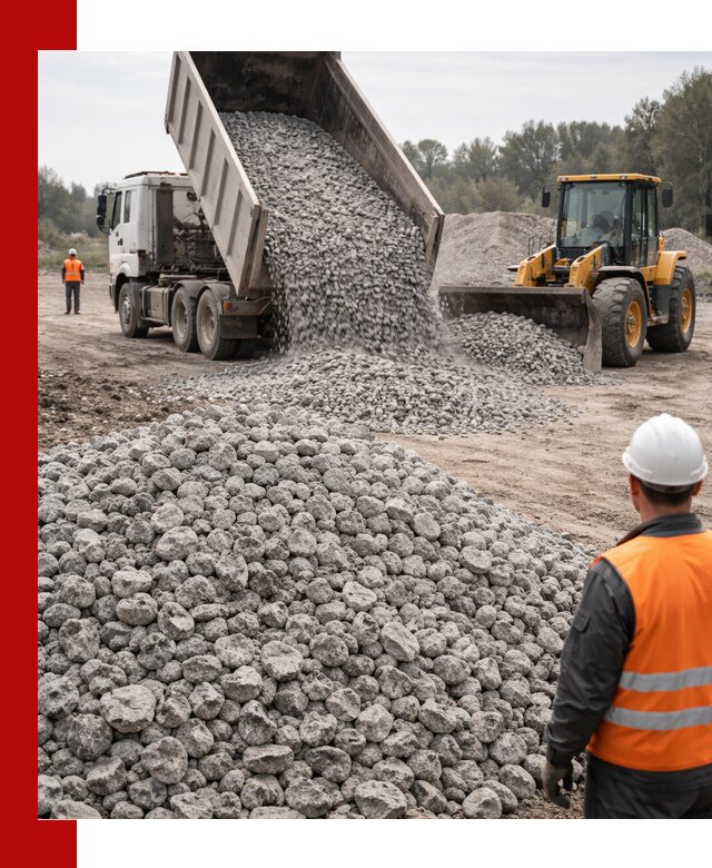 Доставка бетонного щебня фракции 20-40 в Воткинске