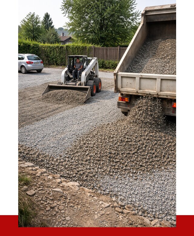 Щебень для парковки в Воткинске с доставкой от 1243 р.| ПРОНЕРУДВтк