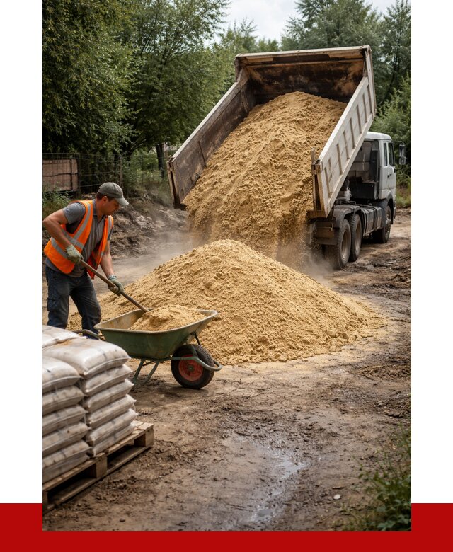 Купить песок с доставкой в Воткинске от 1865 р. | ПРОНЕРУДВтк