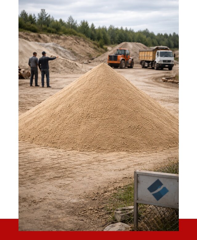 Карьерный песок навалом в Воткинске от 1865 р. | ПРОНЕРУДВтк