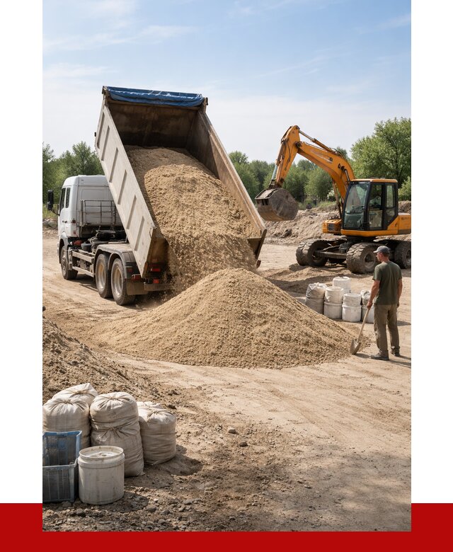 Купить речной песок в Воткинске от 1243 р. за куб | ПРОНЕРУДВтк