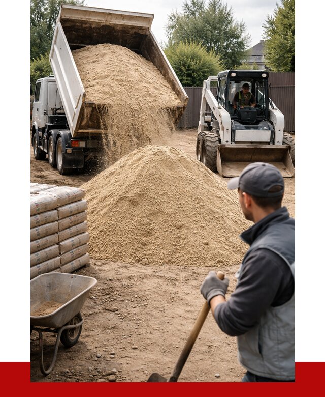 Мытый речной песок с доставкой в Воткинске от 1502 р. | ПРОНЕРУДВтк