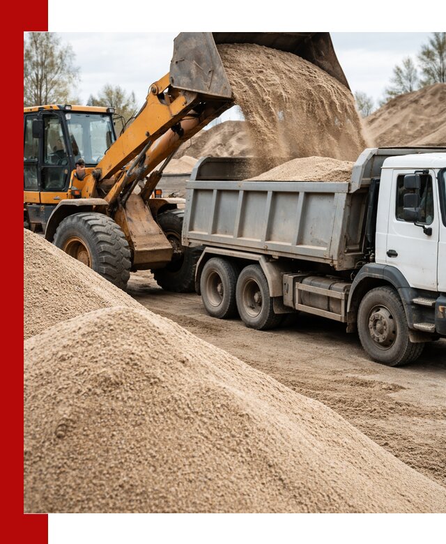 Доставка сеяного песка в Воткинске оптом и в розницу