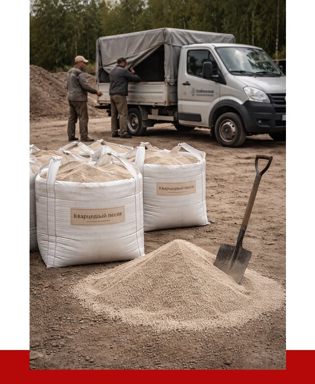 Кварцевый песок для пескоструя в Воткинске от 4662 р. | ПРОНЕРУДВтк