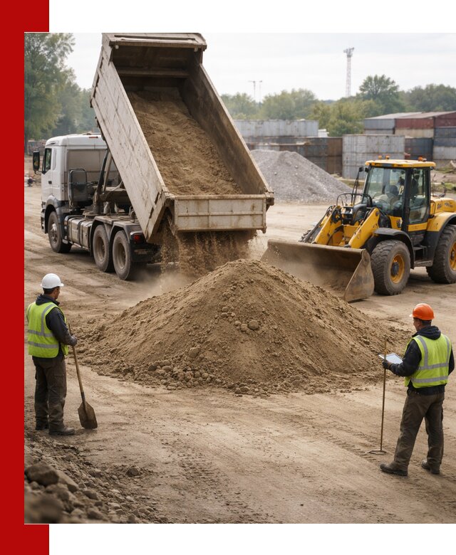 Доставка и продажа пескогрунта оптом и в розницу в Воткинске