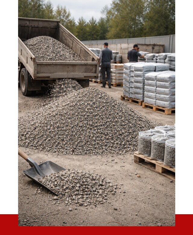 Гравий фракция 5-20 в Воткинске купить от 2383 р. ПРОНЕРУДВтк