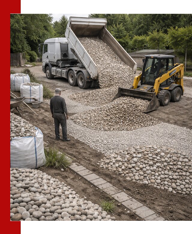 Доставка морской гальки оптом и в розницу в Воткинске