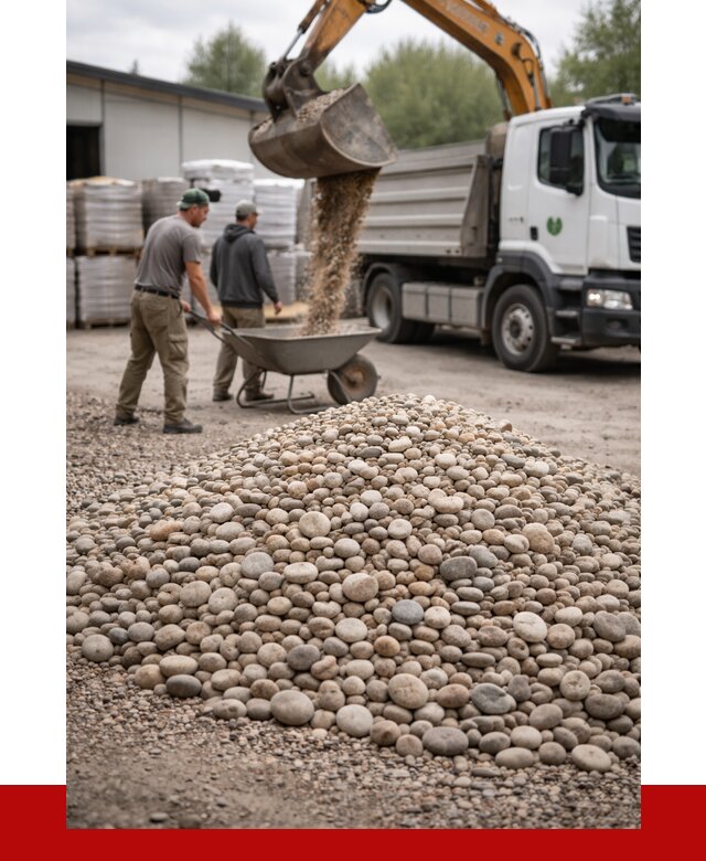 Галька декоративная в Воткинске от 3315 р. за куб | ПРОНЕРУДВтк