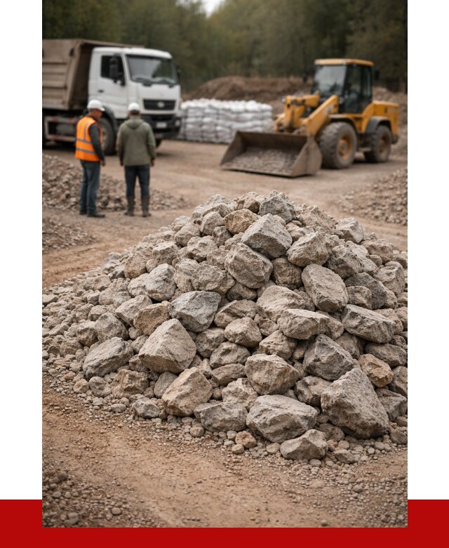 Купить бутовый камень с доставкой в Воткинске от 2383 р. | ПРОНЕРУДВтк