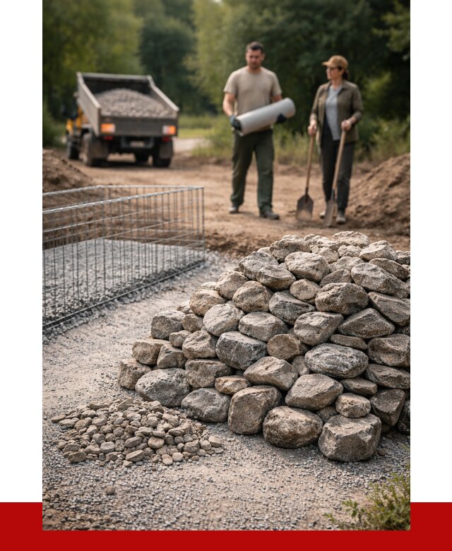 Камень для габионов фракция 100-200 в Воткинске от 4973 р. | ПРОНЕРУДВтк