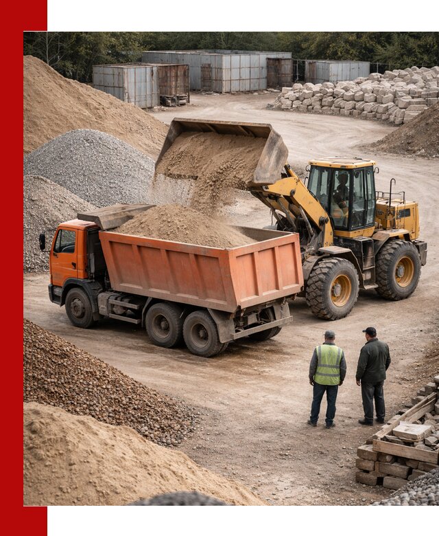 Доставка сыпучих смесей и смесей для стройки в Воткинске