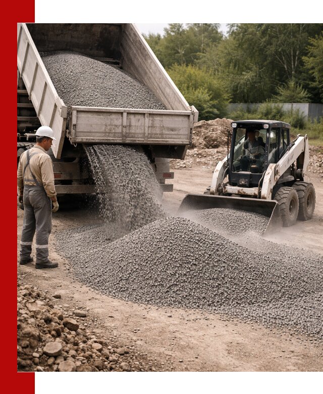 Доставка гравийного отсева 0-5 в Воткинске оптом и в розницу