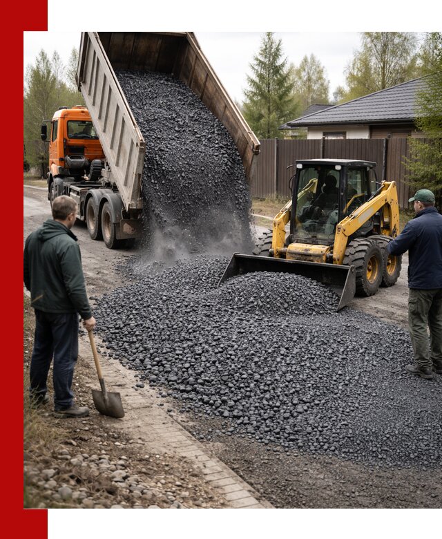 Крошка габбро с доставкой в Воткинске для строительных работ