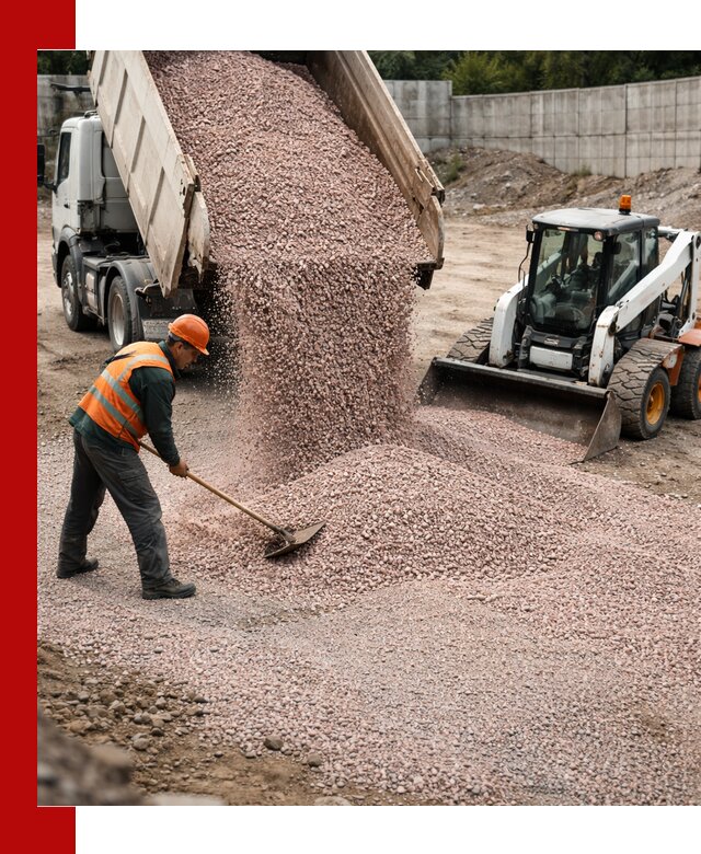 Крошка розовый гранит с доставкой в Воткинске от производителя