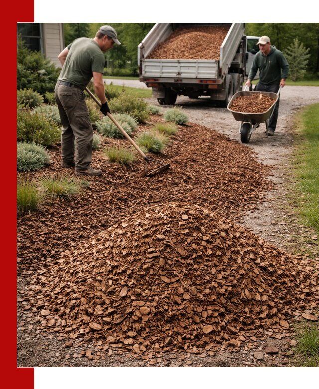 Крошка для мульчирования с доставкой в Воткинске