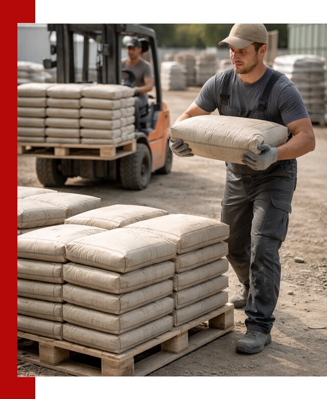 Доставка цемента в мешках оптом и в розницу в Воткинске