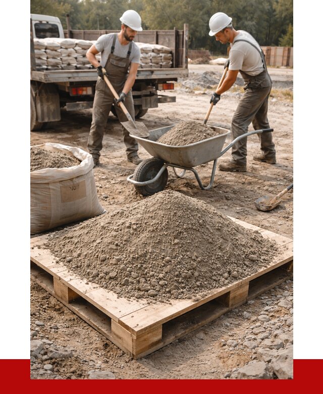 Цементно песчаная смесь М100 в Воткинске от 5387 р. за куб | ПРОНЕРУДВтк