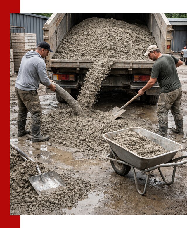 Цементно-песчаная смесь М150 доставка в Воткинске