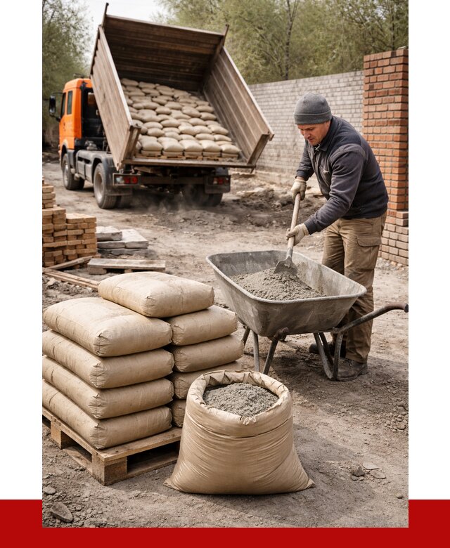Купить сухую смесь для кладки в Воткинске от 1243 р. | ПРОНЕРУДВтк