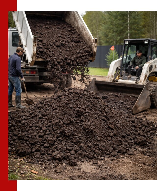 Плодородный грунт с доставкой в Воткинске для садов и огородов