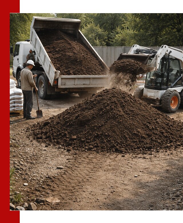 Доставка растительного грунта в Воткинске от производителя оптом и в розницу