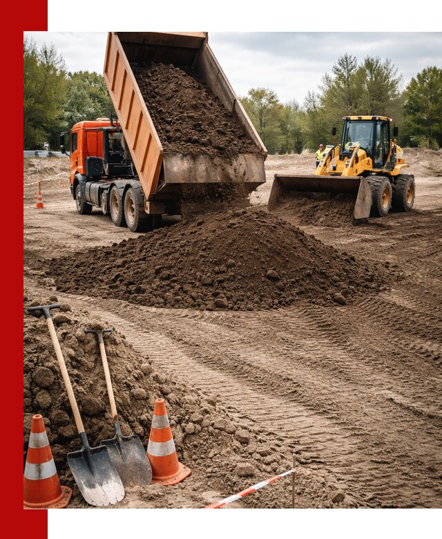 Поставка и доставка планировочного грунта в Воткинске