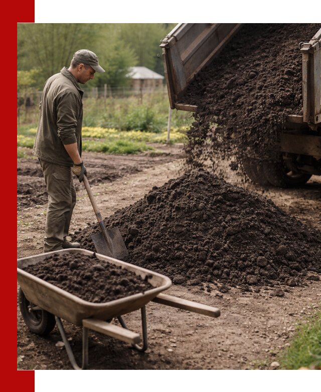 Доставка качественной земли для огорода в Воткинске