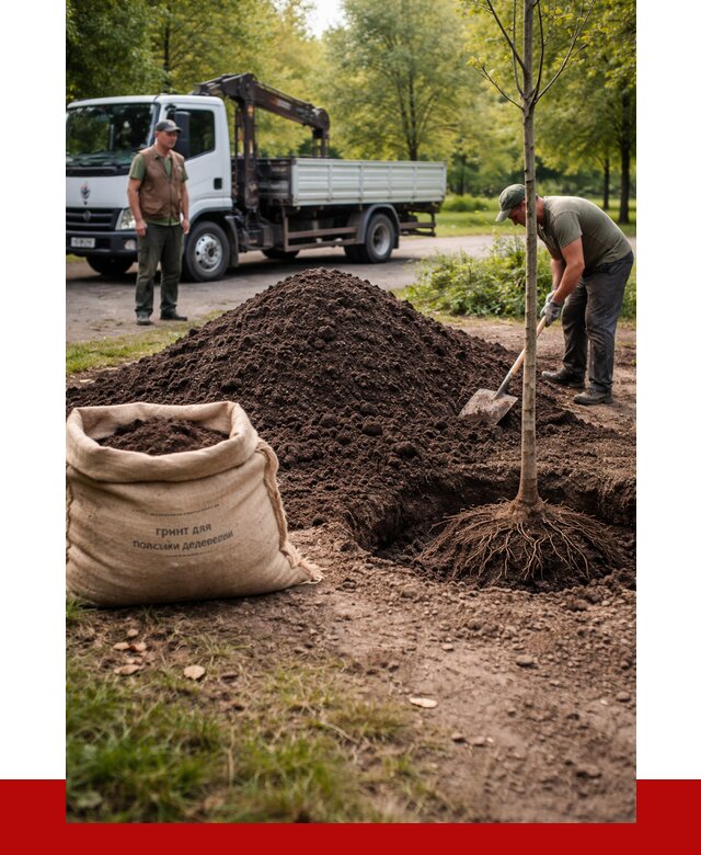 Грунт для посадки деревьев в Воткинске от 1243 р. | ПРОНЕРУДВтк