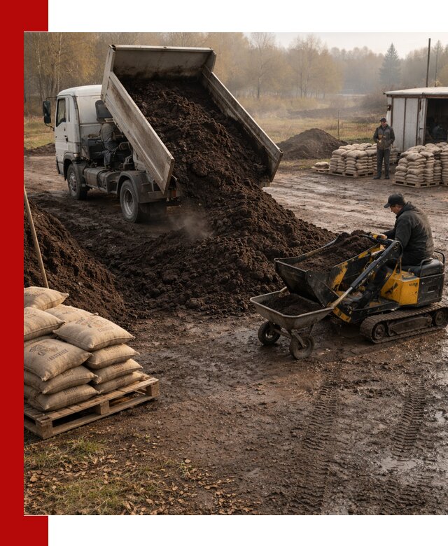 Кислый торф в доставке по выгодным ценам в Воткинске