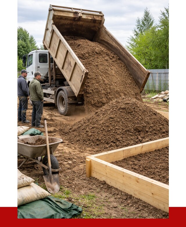 Торфо песчаная смесь в Воткинске с доставкой от 1917 р. | ПРОНЕРУДВтк