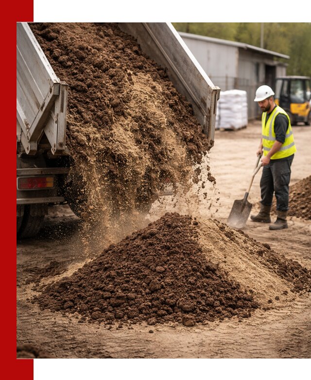 Доставка торфо-песчаной смеси в Воткинске для строительства и озеленения
