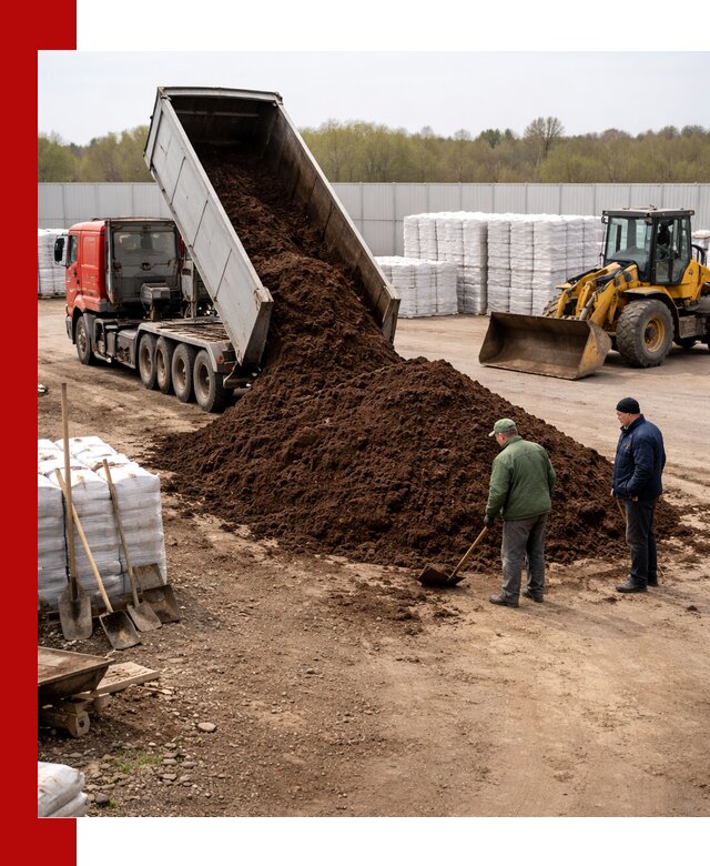 Доставка торфяных смесей оптом и в розницу в Воткинске