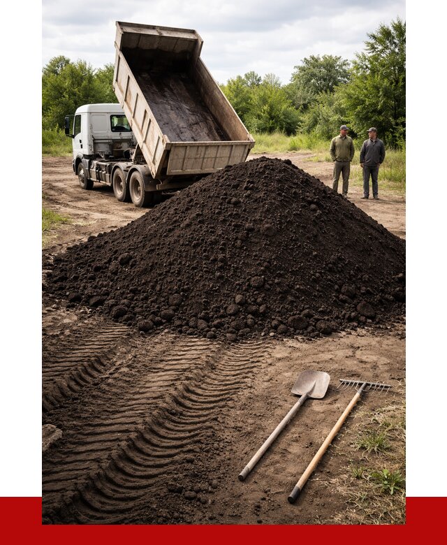Купить чернозем навалом в Воткинске от 1243 р. за куб | ПРОНЕРУДВтк
