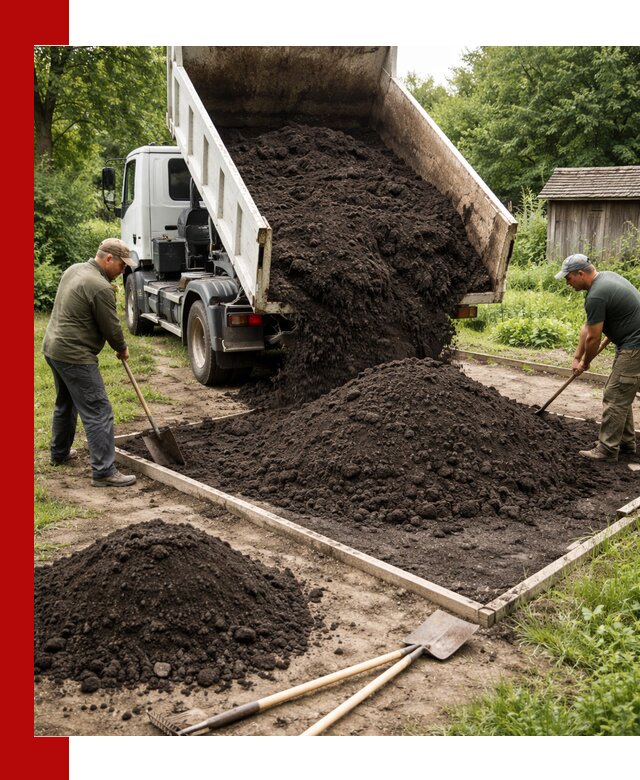 Купить чистый чернозем для огорода с доставкой в Воткинске