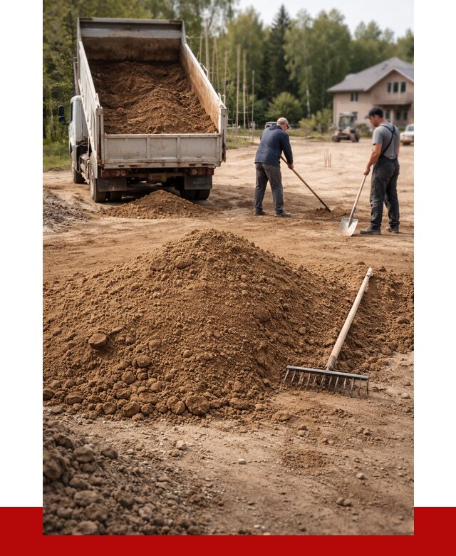 Суглинок для планировки в Воткинске с доставкой от 4351 р. | ПРОНЕРУДВтк